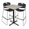 Cain Cain Cafe Table & Chair Set, 30 W, 30 L, 42 H, Maple TCB3030PL4495BK - alternate 1